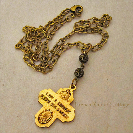 4 Way Cross Necklace