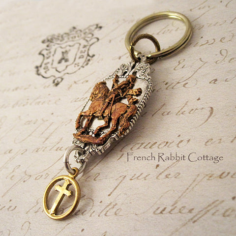 Joan of Arc Keychain