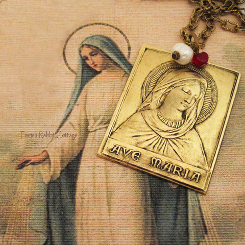 Ave Maria Necklace